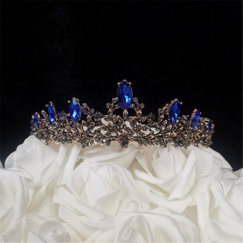 Tian Sweet 37006-RB 9.8 oz Royal Blue with Black Rhinestones