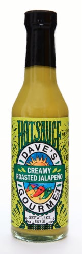Dave's Gourmet  Hotsauce   Creamy Roasted Jalapeno Perspective: front