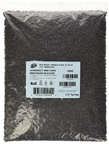 Enjoy Life Bulk Semi-Sweet Mini Chocolate Chips, Vegan, Dairy Free, Gluten Free, Nut Free, Ko Perspective: front