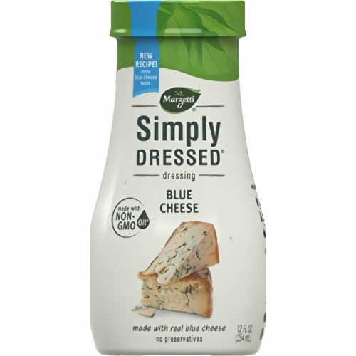 Marzetti Simply Dressed Blue Cheese Dressing, 12 oz., Pack of 3 Perspective: front