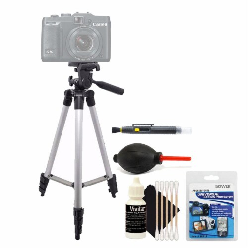 Professional Tripod With Cleaning Kit For Canon Dslr Cameras Perspective: front