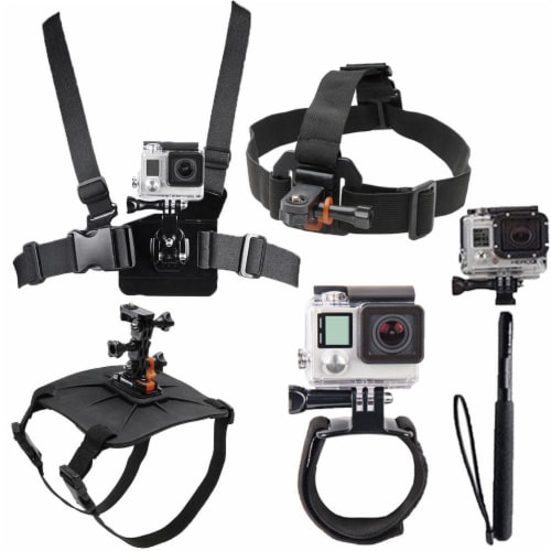 All In One Dog Mount Chestmount Head Mount Wrist Band And Monopod For Gopro Hero 3 3 4 4 1 City Market