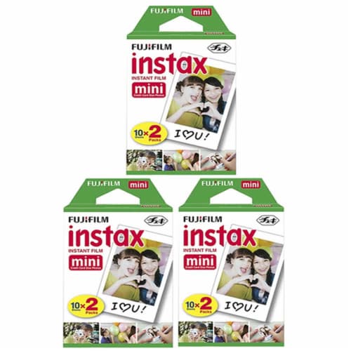 Fujifilm 2x10 Film Mini Instax 60 Film Pack, 1 - Kroger