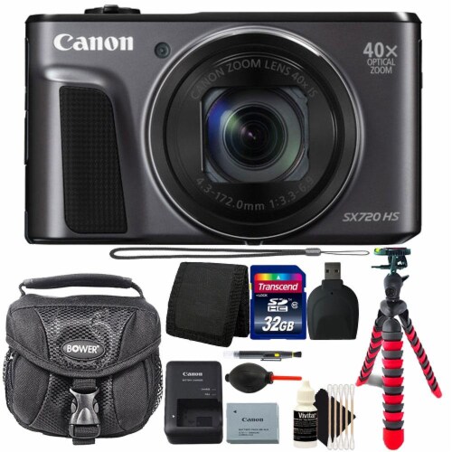 Canon Powershot Sx720 Hs 20.3mp Digital Camera 40x Optical Zoom Black