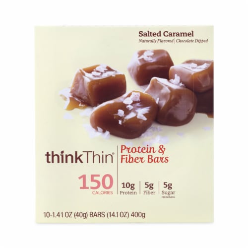 High Protein Bars, Salted Caramel, 1.41 oz Bar, 10 Bars/Carton, Ships in 1-3 Business Days High Protein Bars, Salted Caramel, 1.41 oz Bar, 10 Bars/Carton, Ships in 1-3 Business Days