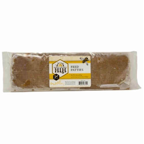 Harvest Lane Honey PP10-101 4 Percentage Pollen Pattie- 1 lb. Perspective: front