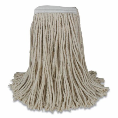 Economy 53 Series Mop Head, 16 oz, Cotton, Natural Economy 53 Series Mop Head, 16 oz, Cotton, Natural
