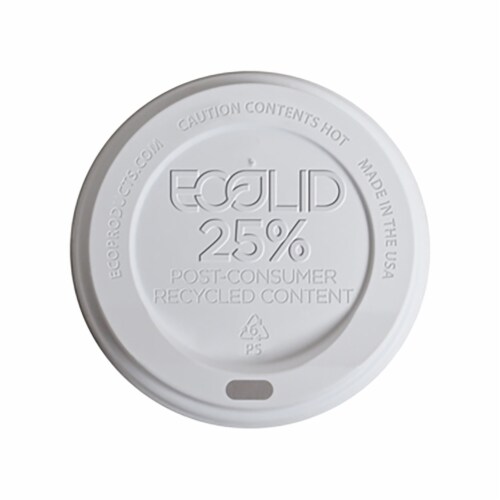 Eco Products 10 Oz 25 Recycled Content Hot Cup Lids 1000 Ct Case 1000 Ct Case Pick N Save