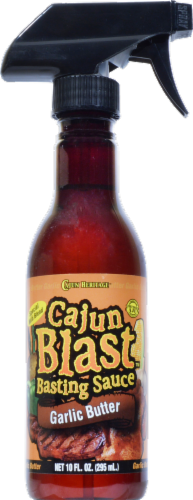 Cajun Blast Garlic Butter Basting Sauce Perspective: front