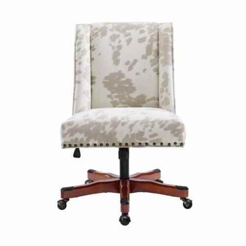 Cow print online office chair