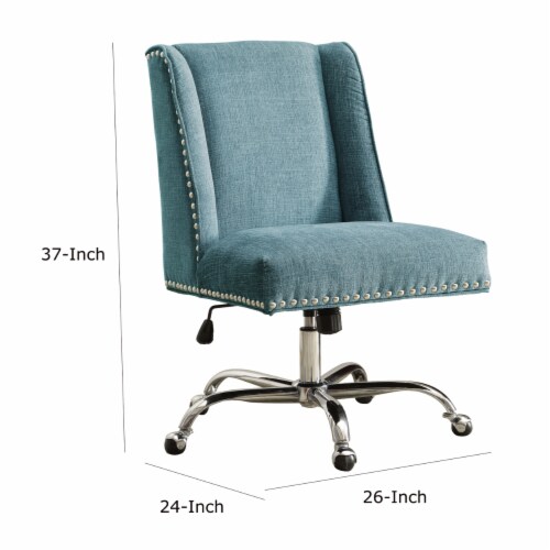 Saltoro Sherpi Height Adjustable Swivel Office Chair with Metal
