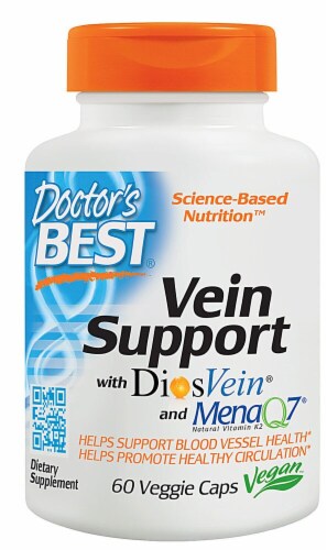 Doctor's Best Vein Support featuring DiosVein® and MenaQ7®, 60