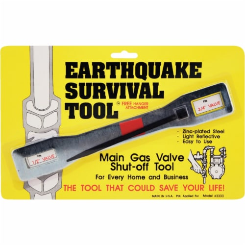 Ready America 3333 Earthquake Survival Tool Emergency Gas Shut off Wrench for sale online 