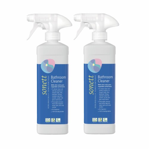 Sonett Organic Bathroom & Shower Cleaner (17 fl. oz/ 0.5L) Perspective: front