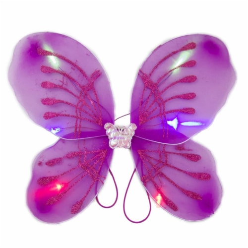 Blinkee 300 Light Up Fuchsia Fairy Butterfly Wings, 1 - Fred Meyer