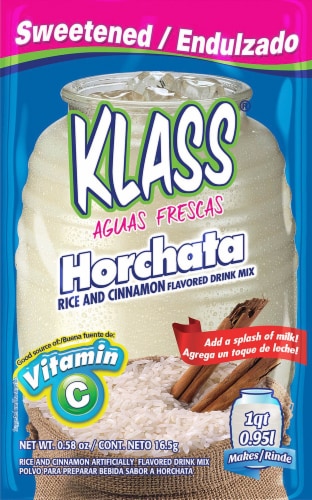 Klass Aguas Frescas Horchata Flavored Drink Mix Perspective: front