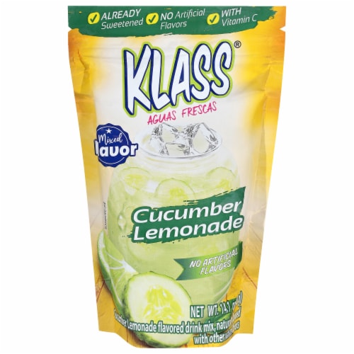 Klass® Aguas Frescas Limonada Pepino Flavored Drink Mix Perspective: front