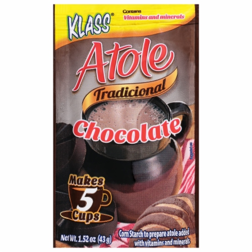 Klass® Atole Chocolate Drink Mix Perspective: front