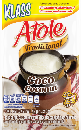 Klass® Atole Coco Coconut Drink Mix Perspective: front