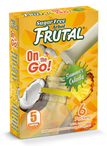 Klass Arbol-Frutal® Sugar Free Summer Colada Packets Perspective: front