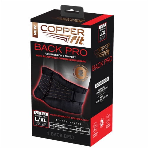 Copper Fit® Back Pro Large/X-Large Back Support Brace Belt, 1 ct - Metro  Market