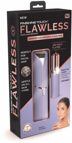 Finishing Touch® Facial Hair Remover - Lavender/Rose Gold, 1 ct - Pay Less  Super Markets