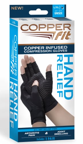 Copper Fit® Hand Relief Gloves - L/XL, 1 ct - Kroger