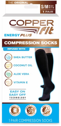 Copper Fit™ Energy Compression Socks, S/M - Jay C Food Stores