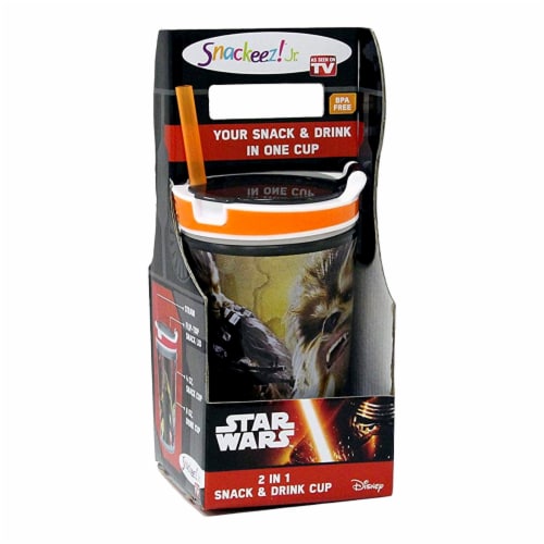 Snackeez Jr 2In1 Snack & Drink Cup Star Wars 7 Movie Edition