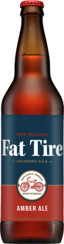 New Belgium Fat Tire Amber Ale Perspective: front