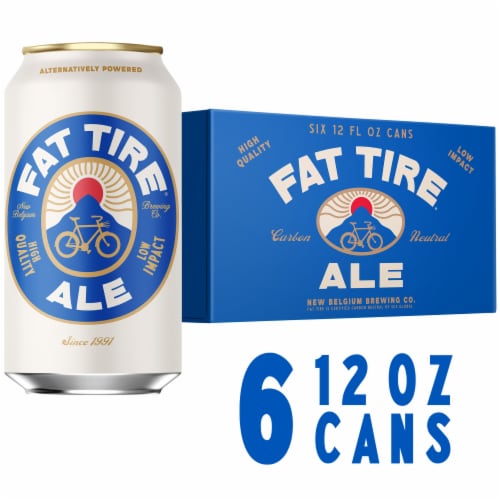 New Belgium Fat Tire Ale Beer Perspective: front