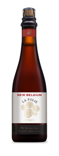New Belgium La Folie American Sour Beer Perspective: front