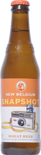 New Belgium Snapshot Wheat Beer Perspective: front