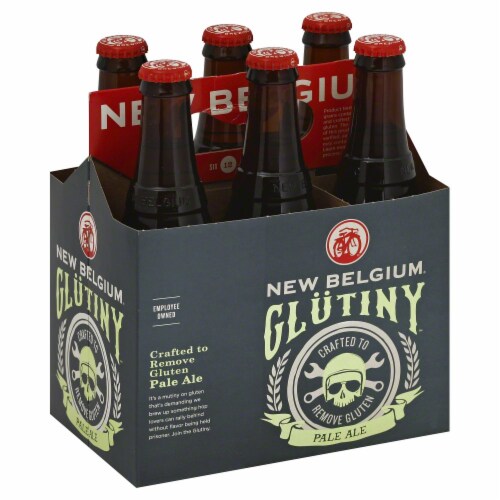 New Belgium Glutiny Pale Ale Perspective: front
