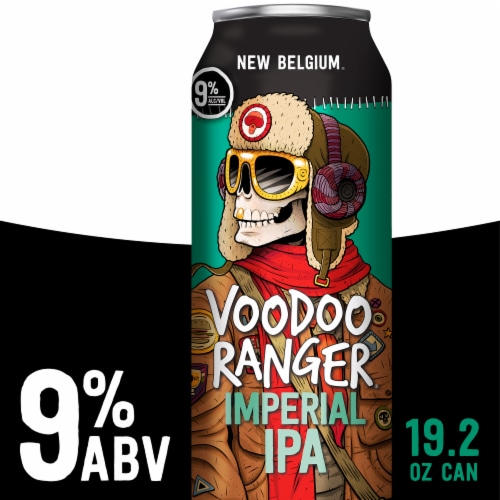 New Belgium Voodoo Ranger Imperial IPA Beer Single Can, 19.2 fl oz ...