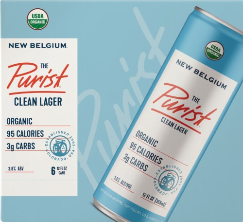 New Belgium The Purist Clean Lager Perspective: front