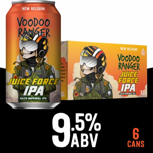 New Belgium® Voodoo Ranger Juice Force Hazy Imperial IPA Craft Beer