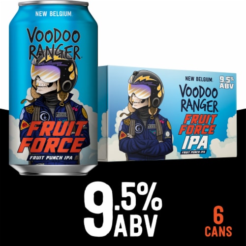 New Belgium® Voodoo Ranger® Fruit Force Hazy Punch IPA Craft Beer