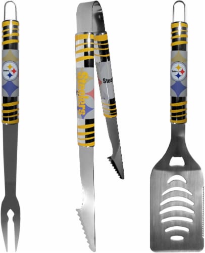 Classic Impressions NFL Pittsburgh Steelers BBQ Set Perspective: front