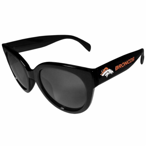 Siskiyou Sports Denver Broncos Black Women's Sunglasses Perspective: front