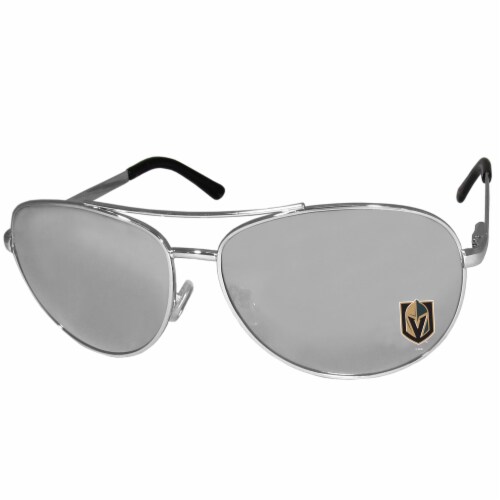 Siskiyou Sports Vegas Golden Knights® Aviator Sunglasses Perspective: front