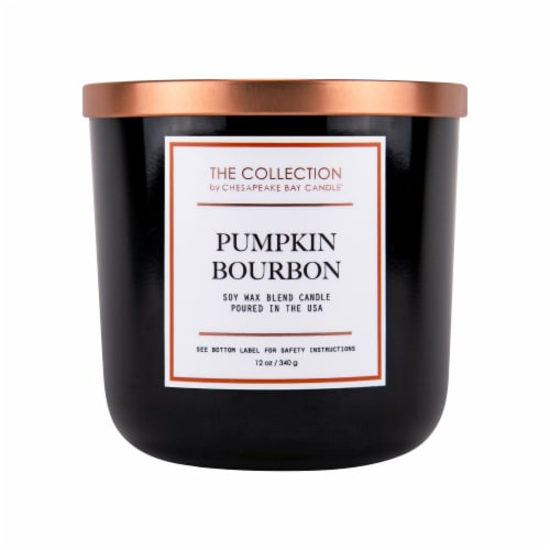 Chesapeake Bay Candle Pumpkin Bourbon Perspective: front