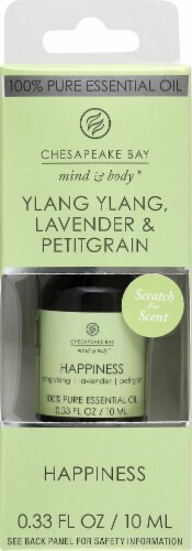 Chesapeake Bay Happiness Ylang Ylang Lavender & Petitgrain Essential Oil Perspective: front