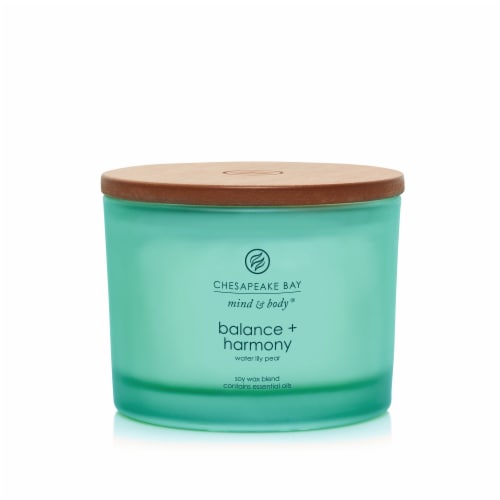 Chesapeake Bay Candle Mind & Body® 3-Wick Jar Candle Balance + Harmony Perspective: front