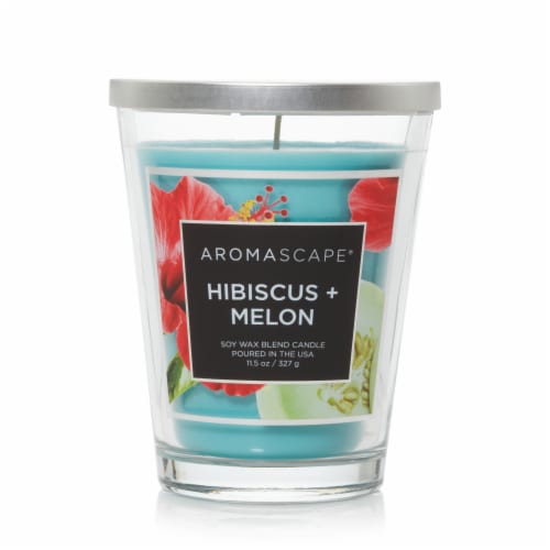Chesapeake Bay Candle Aromascape Soy Scented Candle -  Hibiscus Melon Perspective: front