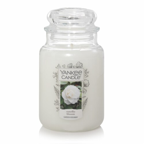 Yankee Candle Camellia Blossom Jar Candle - White Perspective: front