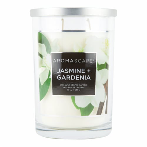 Chesapeake Bay Candle Aromascape Jasmine + Gardenia Soy Candle Perspective: front