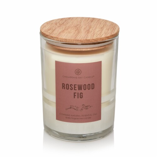 Chesapeake Bay Candle Rosewood Fig Jar Candle Perspective: front