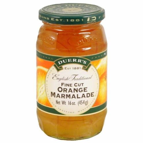 Duerr's Fine Cut Orange Marmalade Perspective: front