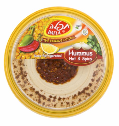 The Hummus Factory® Hafla® Hot & Spicy Hummus Perspective: front